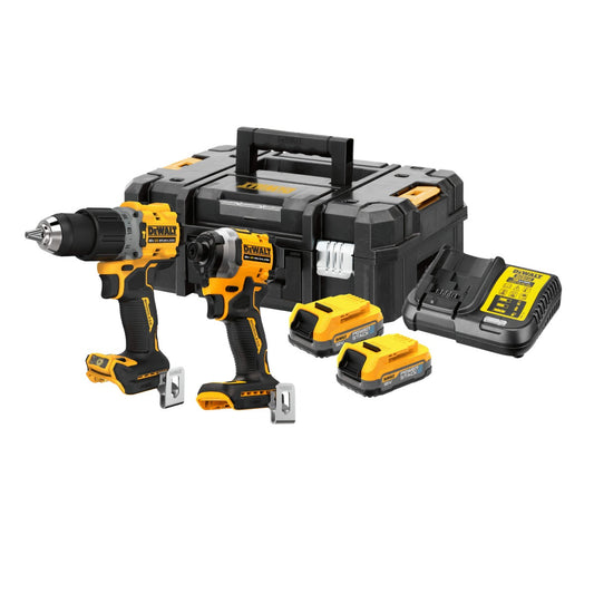 DEWALT DCK2050E2T 18V TWIN KIT POWERSTACK B/LESS G3