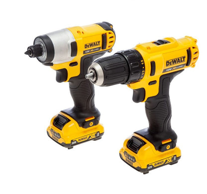 DEWALT DCK211D2T 12V XR TWIN KIT DCD710 DCF815 2 X 2.0AH