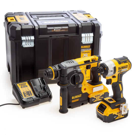 DEWALT DCK2532P2 18V XR BRUSH LESS TWIN DCH273 DCF887 2X5AH