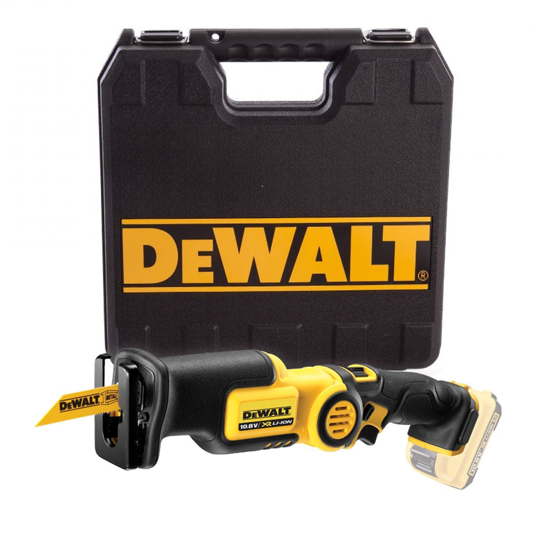 DEWALT DCS310D2 10.8V RECIP SAW BODY ONLY IN CASE