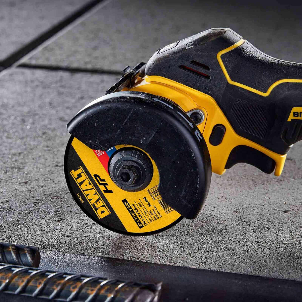 DEWALT DCS438E2T 18V XR CUT OFF SAW POWERSTACK 2 X COMP