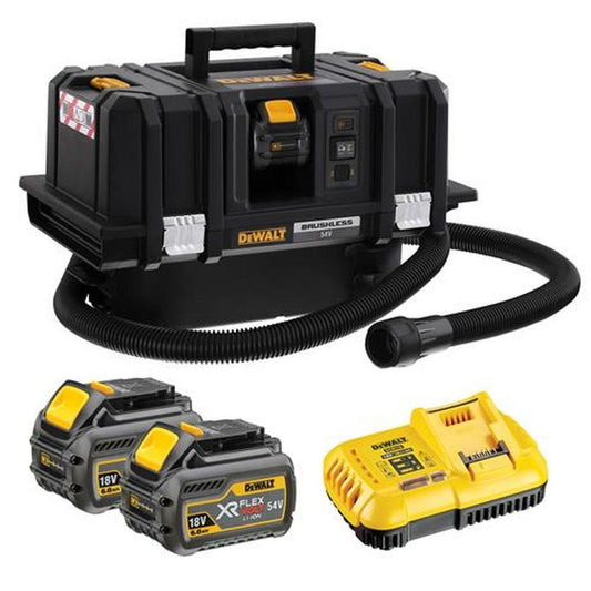 DEWALT DCV586M2T 54V FLEXVOLT M CLASS EXTRACTOR 2 X 6AH