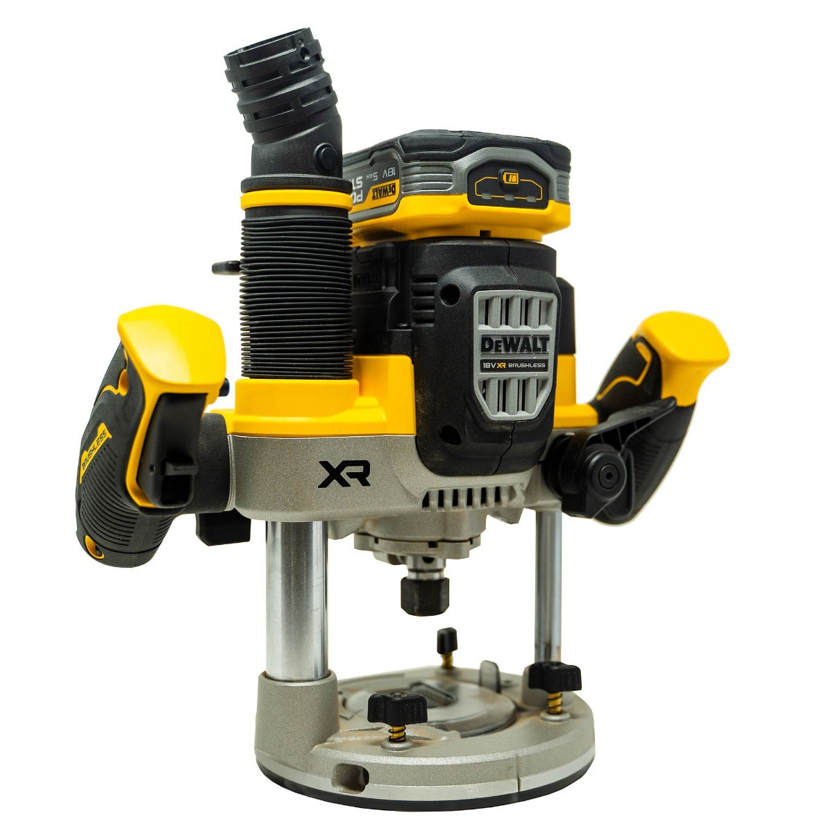 DEWALT DCW620H2 18V XR 1/2" ROUTER 2 X POWERSTACK DCBP518