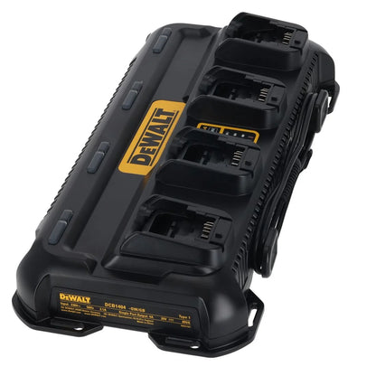 DEWALT DCB1404 4 PORT CHARGER 240V XR FLEXVOLT 12V 18V 54V