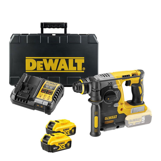 DEWALT DCH273 18V XR SDS+ BRUSHLESS HAMMER 2 X 5.0AH
