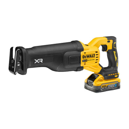 DEWALT DCS386H2T 18V B/LESS RECIP SAW POWERSTACK 2 X 5AH