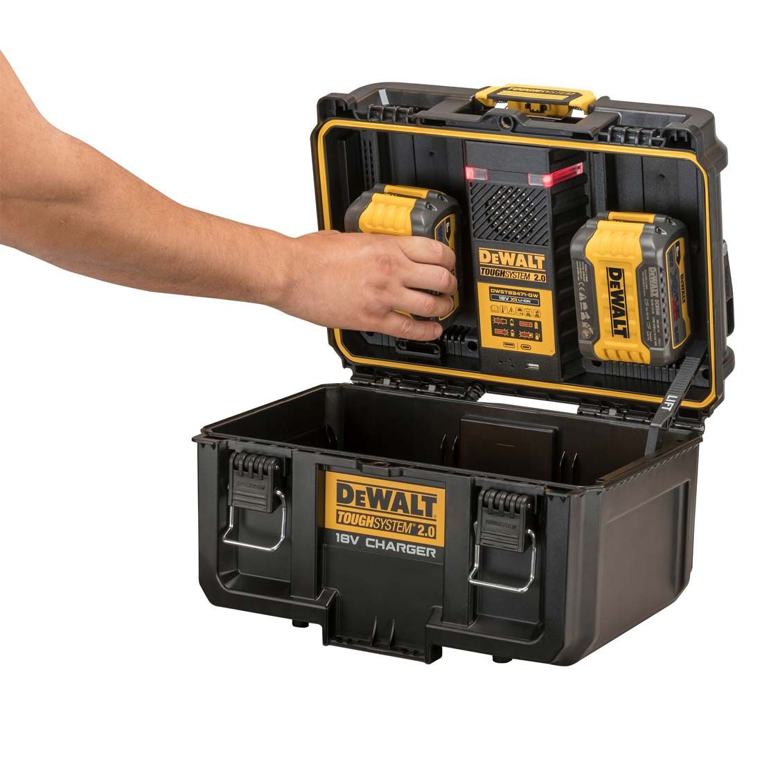 DEWALT DWST83470-GB CHARGER TOUGHSYSTEM 2.0 BOX 240V