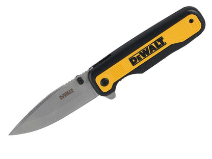 DEWALT DWHT10993-0 FOLDING POCKET KNIFE DROP POINT