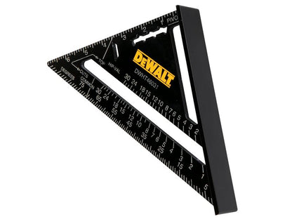 DEWALT DWHT46031-0 7" 177MM PREMIUM RAFTER LAYOUT SQUARE
