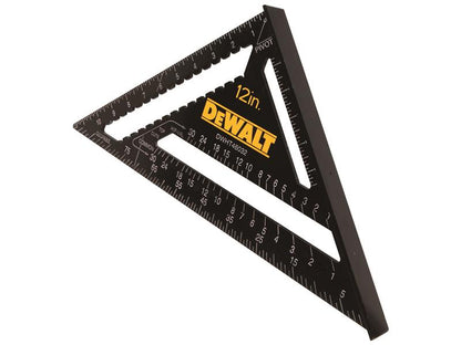 DEWALT DWHT46032-0 12" 300MM PREMIUM RAFTER LAYOUT SQUARE