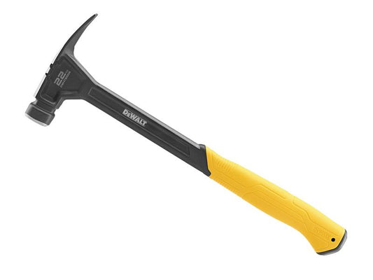 DEWALT DWHT51006-0 22OZ 624G SMOOTH FACE RIP CLAW HAMMER