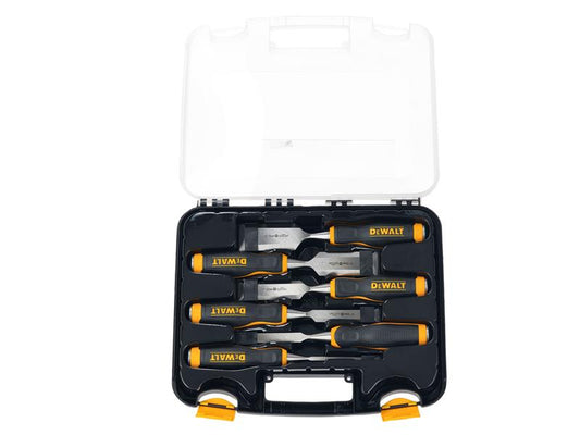 DEWALT DWHT16852-9 6 PIECE BEVEL EDGE WOOD CHISEL SET