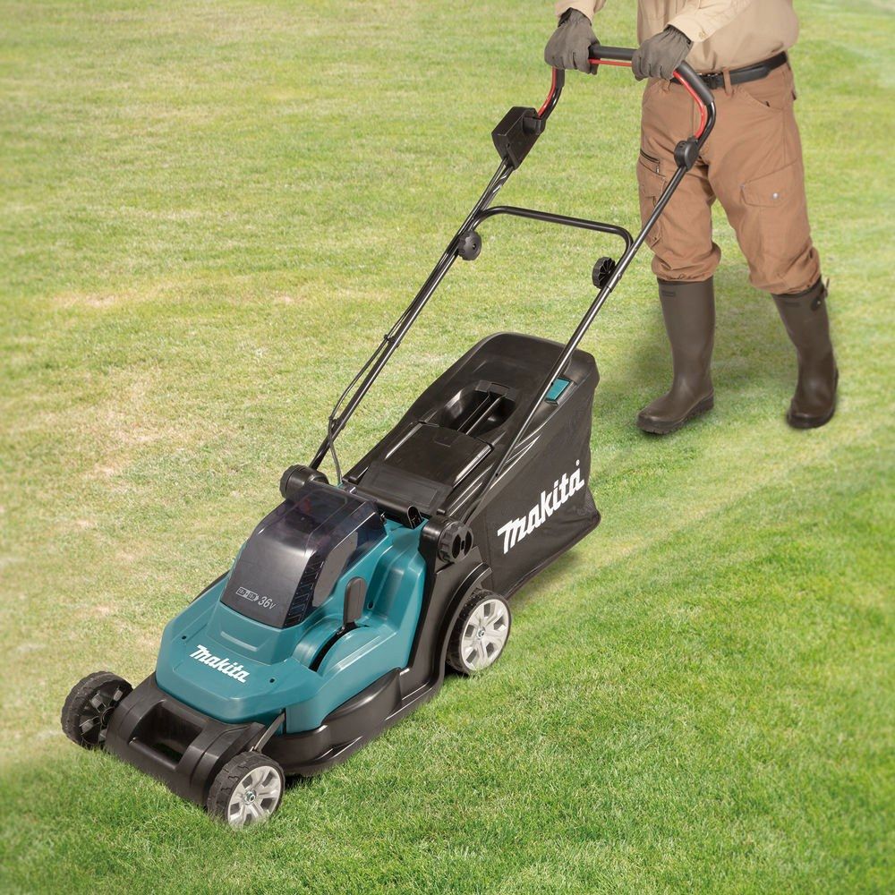 MAKITA DLM432CT2 36V TWIN 18V LXT 430MM MOWER 2 X 5.0AH