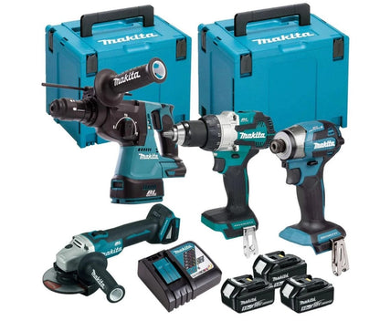 MAKITA DLX4195JX1 18V LXT 4PC KIT