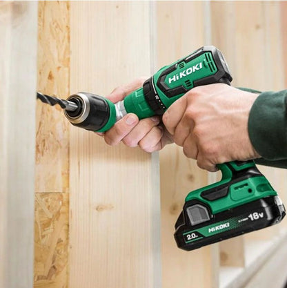 HIKOKI DS18DDQJRZ 18V 5 IN 1 B/LESS DRILL 2 X 2.0AH