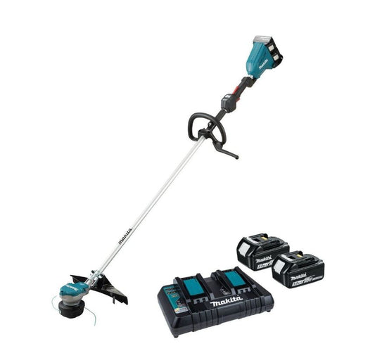 MAKITA DUR368LPT2 36V (2X18V) LXT TRIMMER 2 X 5.0AH DC18RD