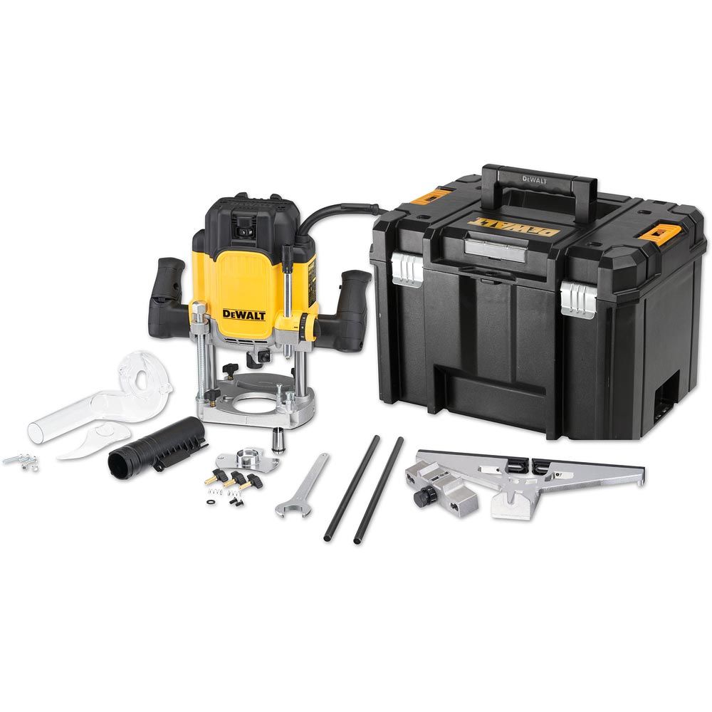 DEWALT DWE625KT PLUNGE ROUTER 1/2" 2300W 240V TSTAK