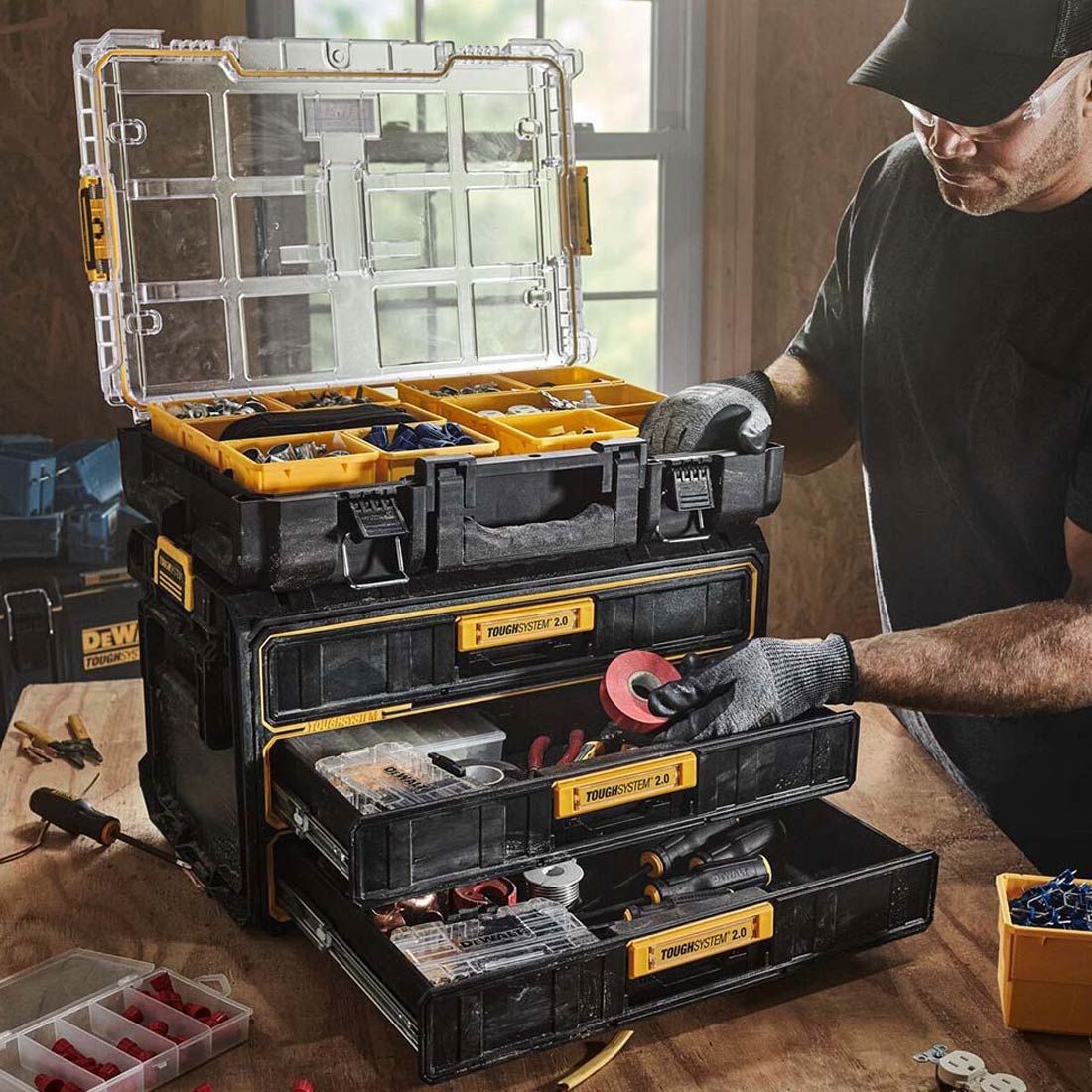 DEWALT DWST08330 TOUGHSYSTEM 2.0 3 DRAWER UNIT MODULE