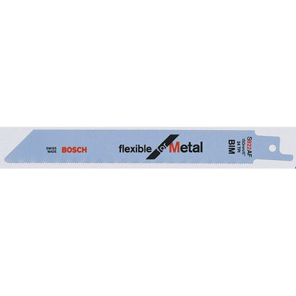 BOSCH S922AF 6" RECIP SAW BLADE FLEXIBLE FOR METAL 5PK