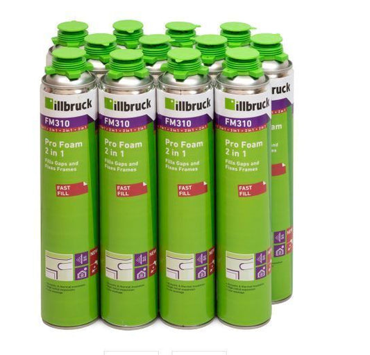 ILLBRUCK 750ML FOAM DUAL GUN GRADE / HAND HELD FM310 X 12