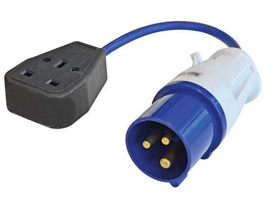 Fly Lead 240 Volt 3 Pin Plug to 240v 3 Pin Socket