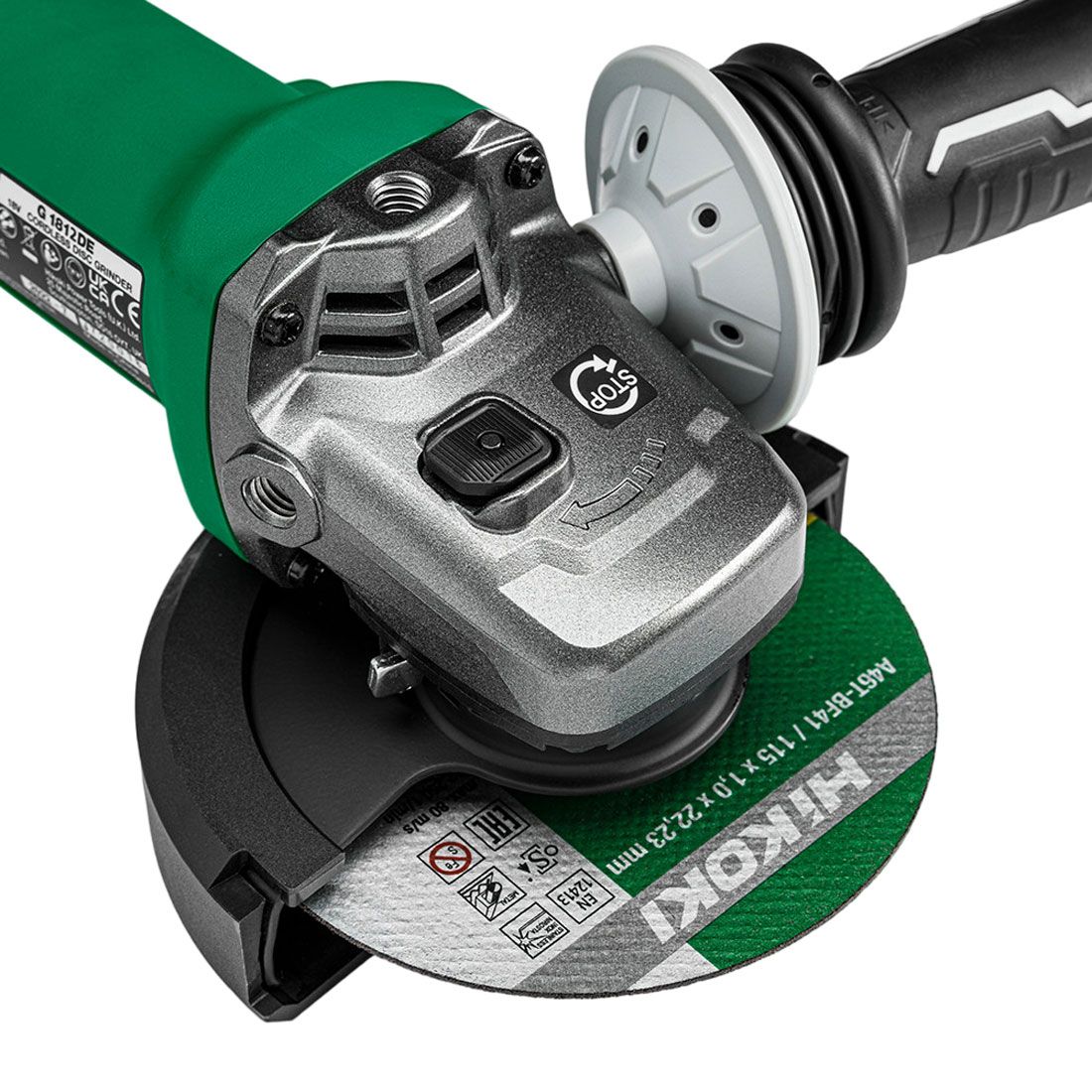 HIKOKI G1812DEW4Z 18V 115MM BRUSHLESS ANGLE GRINDER BODY