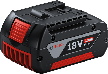BOSCH GBA18V 18V 5.0AH COOL PACK BATTERY X 2 + GAL18V-40