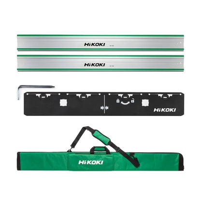 HIKOKI GR1600KIT GUIDE RAIL KIT 2 X 1600MM CLAMPS/BAG/CON