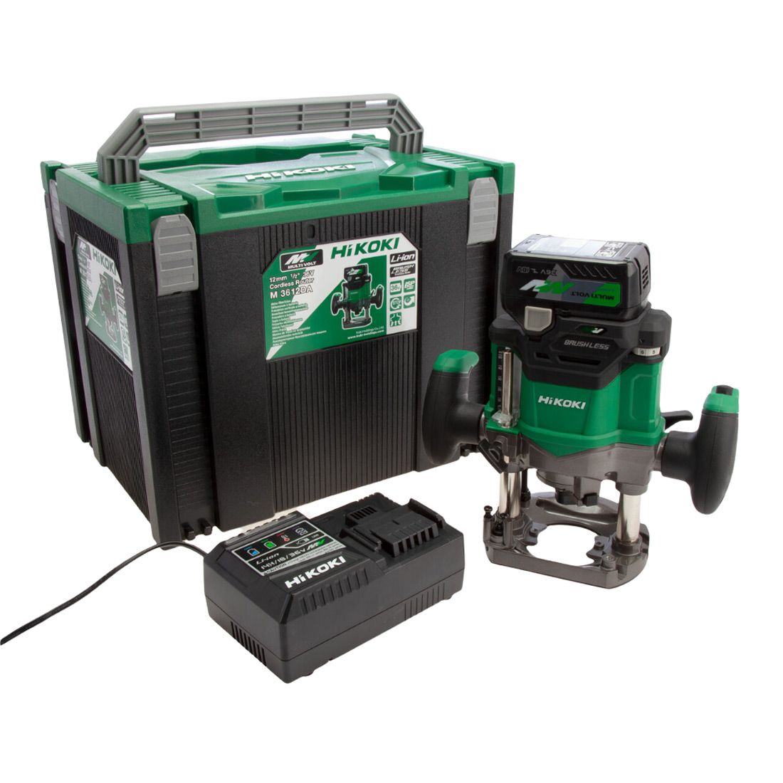 HIKOKI M3612DAJPZ ROUTER + CJ36DAJ3Z JIGSAW 36V MV KIT