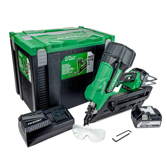 HIKOKI NR1890DCJPZ 1ST FIX NAILER 2 X 5.0AH FIRST FIX