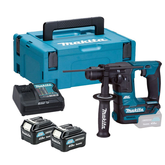MAKITA HR166DSMJ 12V CXT SDS+ HAMMER DRILL 2 X 4.0AH