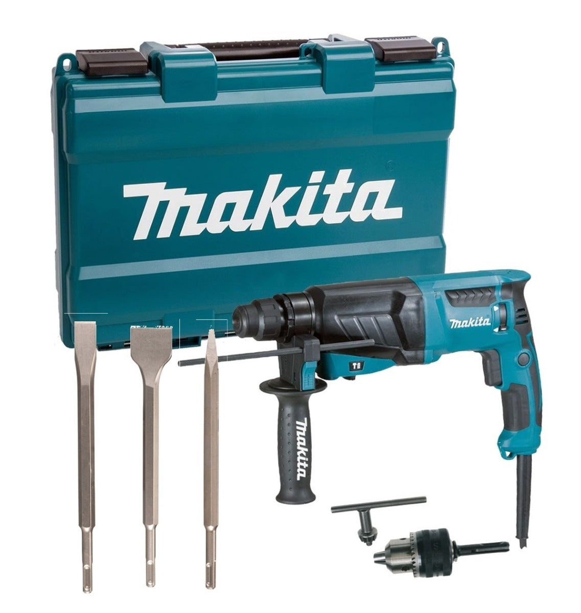 MAKITA HR2630BT/2 3 MODE SDS+ HAMMER DRILL 240V