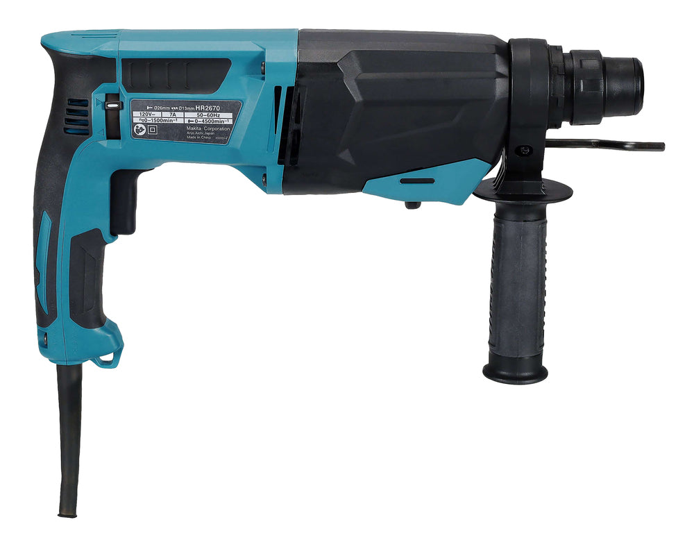 MAKITA HR2670/2 SDS+ ROTARY HAMMER DRILL 26MM 3 MODE 240V