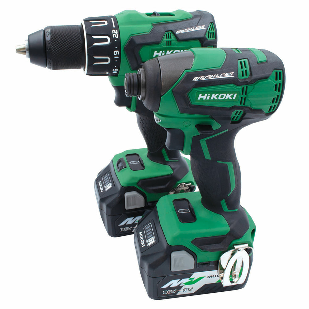 HIKOKI KC18DBFL2 18V TWIN KIT BRUSHLESS 2 X BSL36A18