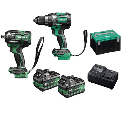 HIKOKI KC18DCJCZ 18V TWIN KIT DV18DC WR18DCH2 X 36V MVOLT
