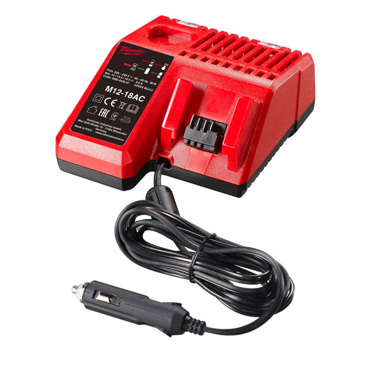 MILWAUKEE M12-18AC IN CAR 12- 18V CHARGER 4932459205