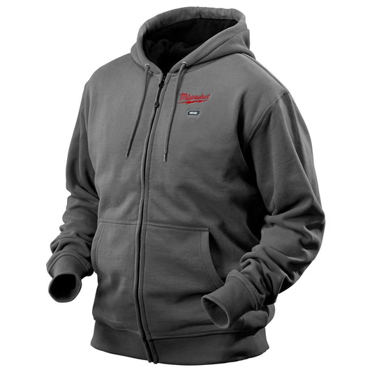 MILWAUKEE HEATED HOODIE XL GREY M12HHGREY3 EXTRA LARGE