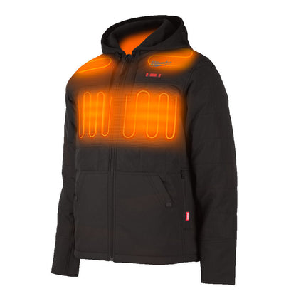 MILWAUKEE M12HPJBL2-0 HEATED PUFFER JACKET BLACK LARGE