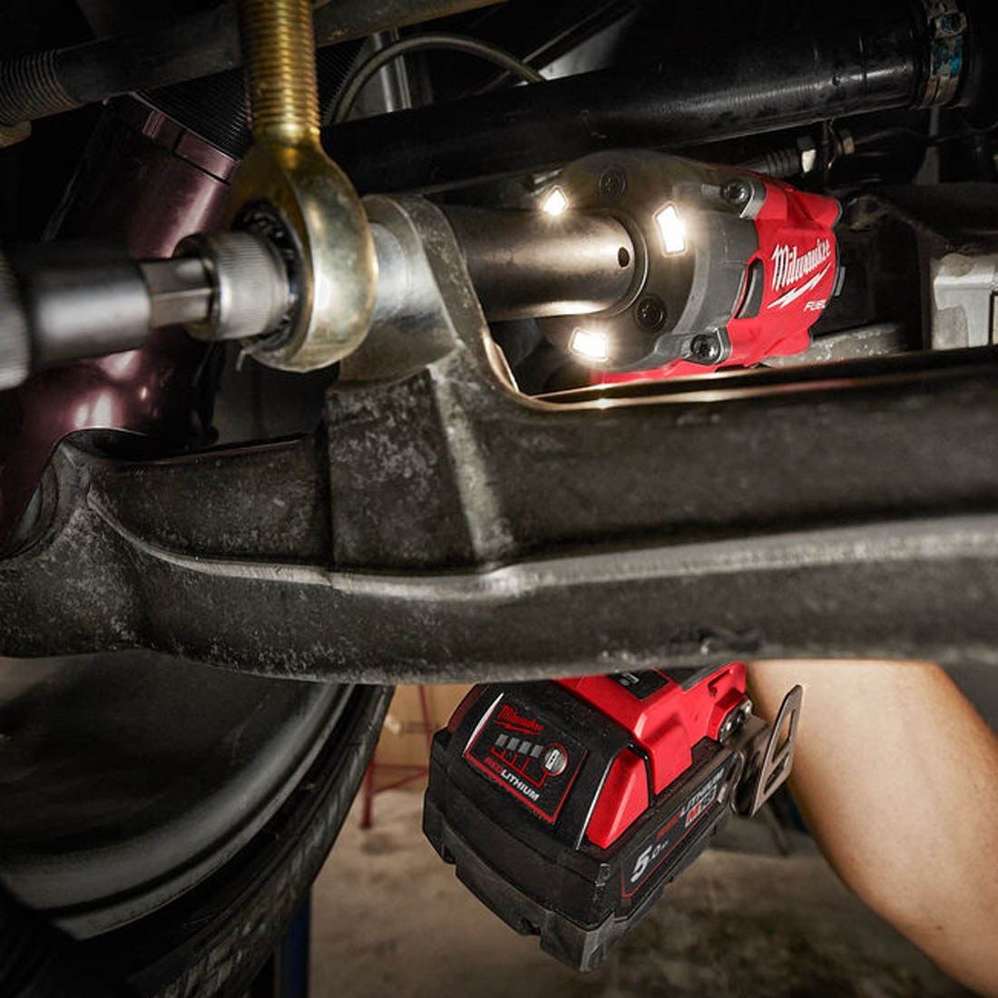MILWAUKEE M18FHIW2F12-502X 18V HIGH IMPACT WRENCH 2X5AH