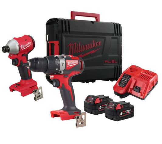 MILWAUKEE M18BLPP2A3-502X 18V TWIN KIT 2 X 5.0AH 4933492845
