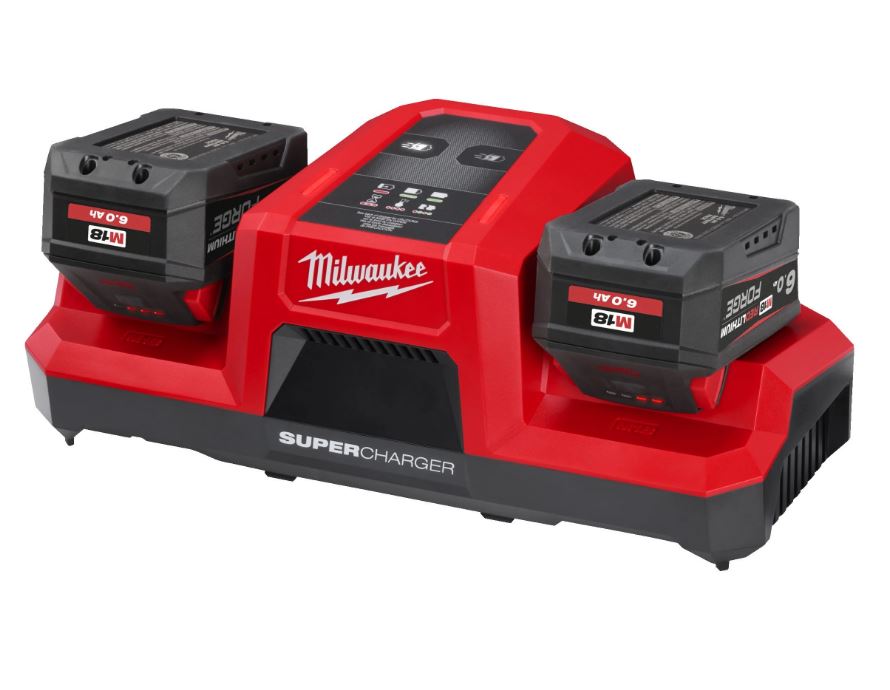 MILWAUKEE M18DBSC M18 18V DUAL BAY SUPER CHARGER