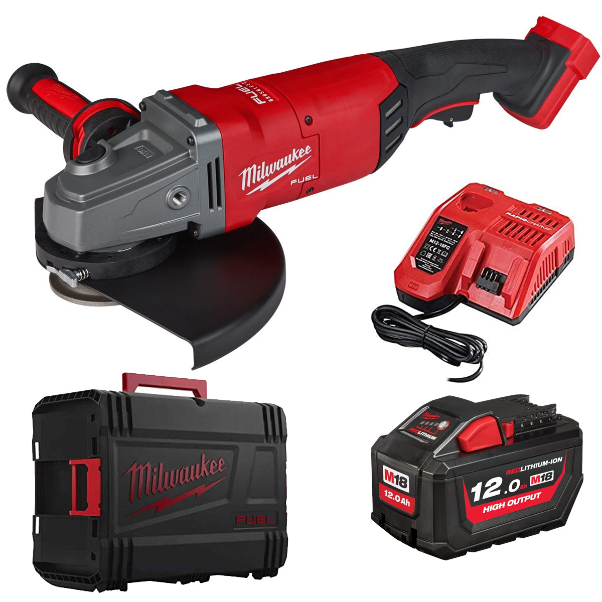 MILWAUKEE M18FLAG230XPDB 18V FUEL GRINDER 230MM 1 X 12.0AH