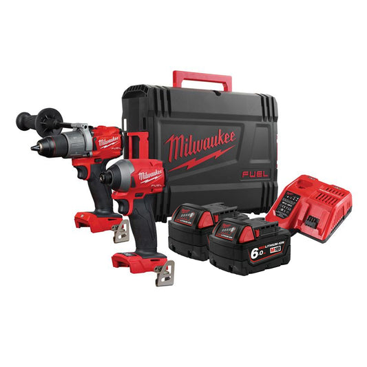 MILWAUKEE M18FPP2A2-602P 18V TWIN KIT 2 X 6.0AH PACKOUT