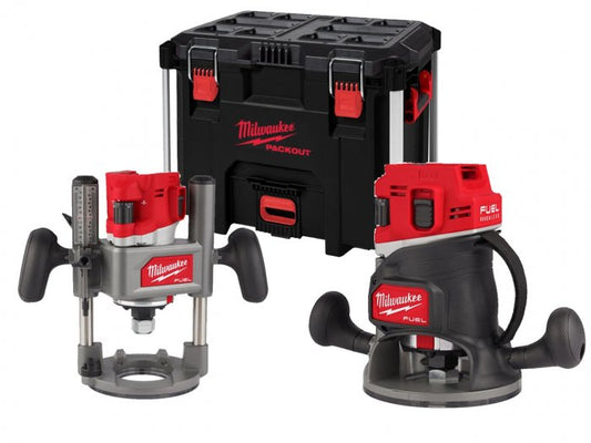 MILWAUKEE M18FR12KIT 18V 1/2" ROUTER KIT INC PLUNGE BASE