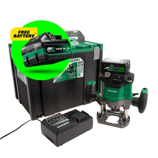 HIKOKI M3612 36V ROUTER 1/2" 1 X BSL36A M3612DAJPZ