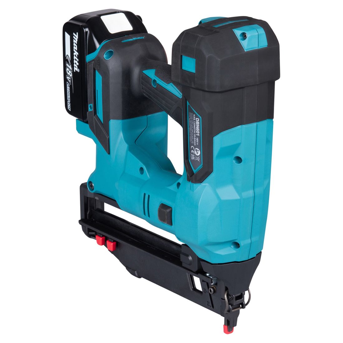 MAKITA DBN601RTJ 18V LXT 2ND FIX NAILER 16G 2 X 5.0AH