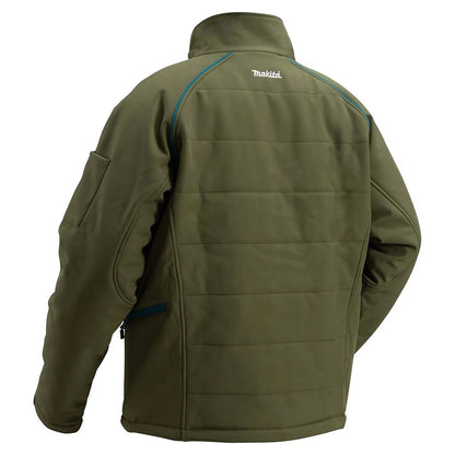 MAKITA DCJ205ZO 18V LXT OLIVE HEATED JACKET XX LARGE