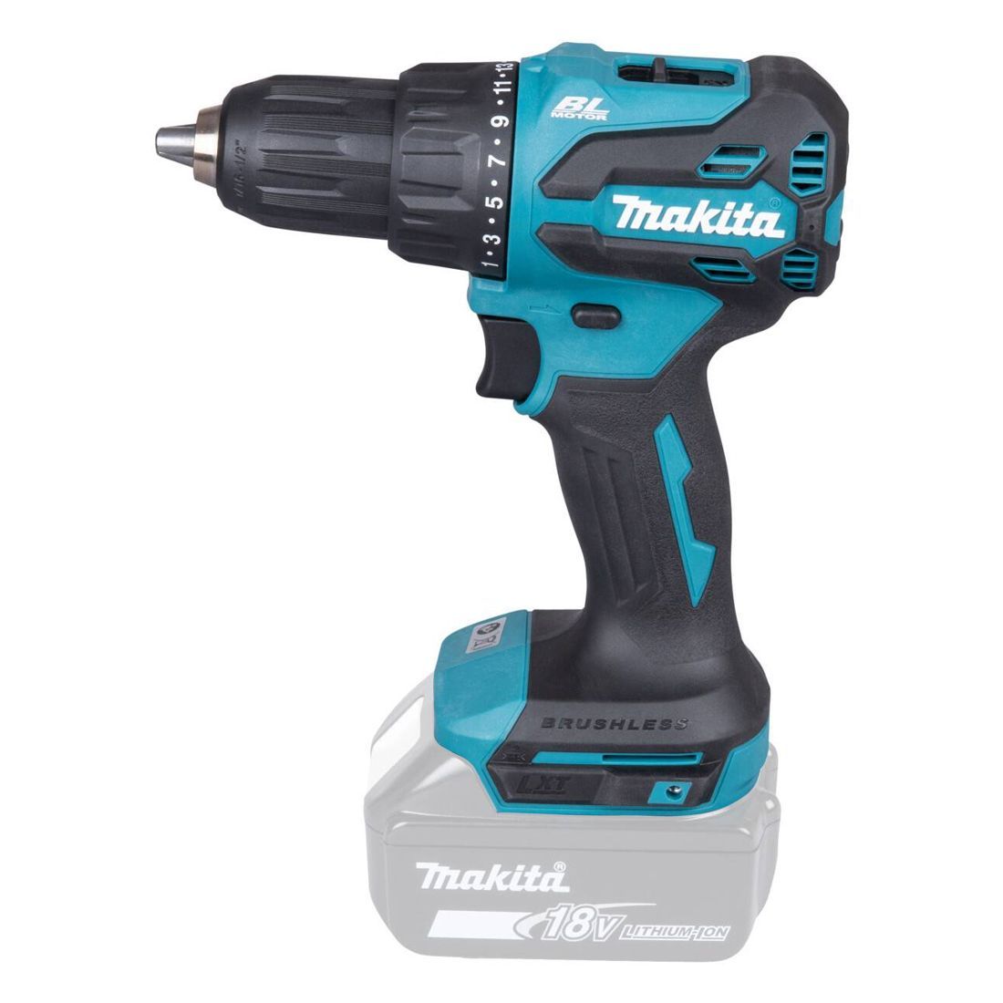 MAKITA DLX2537ST 18V LXT B/L COMBO KIT 2X5AH DHP490 DTD153