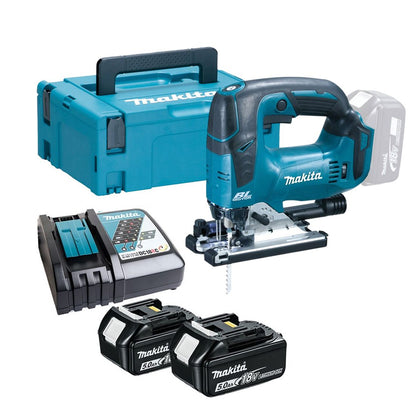 MAKITA DJV182RTJ 18V LXT JIGSAW 2 X 5.0AH MAKPAC