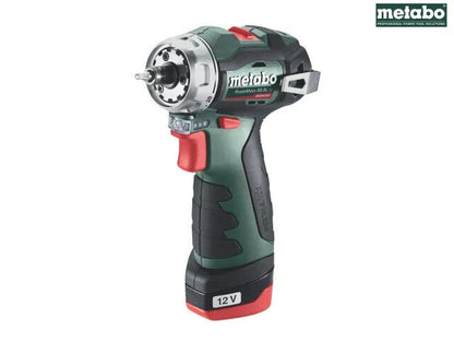 METABO MPTPMBS12QC 12V DRILL DRIVER 2 X 2.0AH QUICK CHANGE